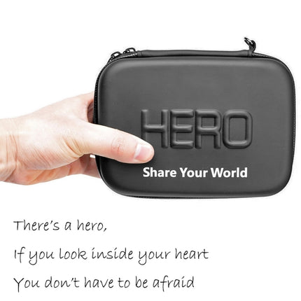 Shockproof Waterproof Portable Travel Case for GoPro, Insta360, DJI and Other Action Cameras Accessories, Size: 32cm x 22cm x 7cm, Size: 32cm x 22cm x 7cm