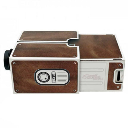 Cardboard Smartphone Projector / DIY Mobile Phone Projector Portable Cinema, S-DMP-0016Z, S-DMP-0016