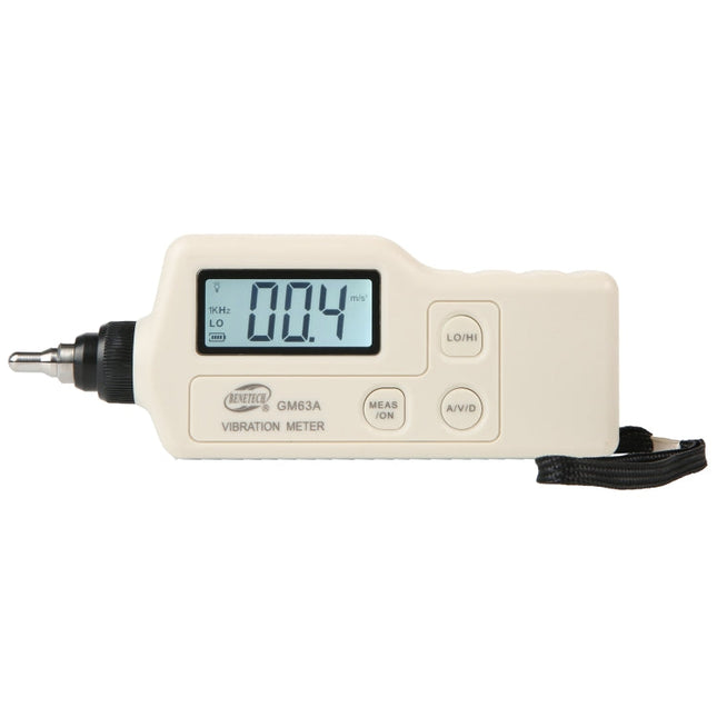BENETECH GM63A Vibration Meter Digital Tester Vibrometer Analyzer Acceleration Velocity, BENETECH GM63A