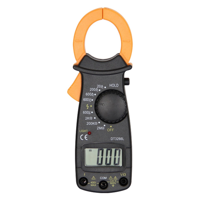3 1/2 Digital Clamp Meter, Max Reading of 1999, DT3266L