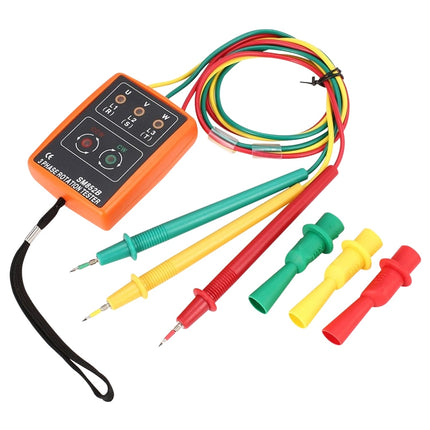 SM852B 3 Phase Rotation Tester Indicator Detector Meter
