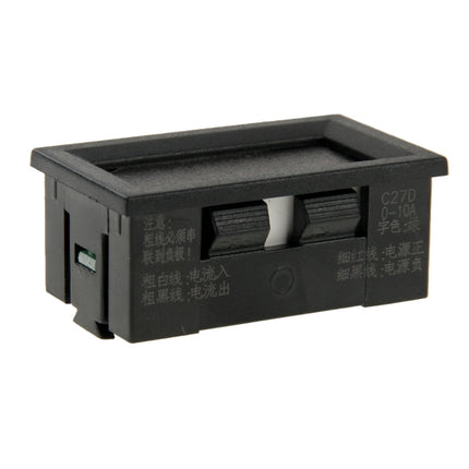 C27D Green Display LED Digital DC 0-10A Current Meter, S-DT-0531G, S-DT-0531L, S-DT-0531R