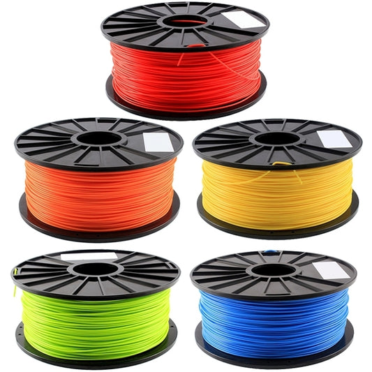 PLA 1.75 mm Fluorescent 3D Printer Filaments, about 345m