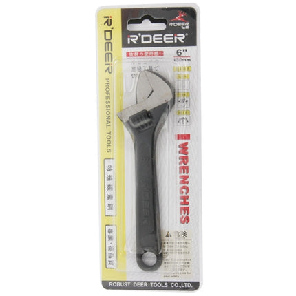 R DEER 0-20mm Carbon Steel Adjustable Spanner Professional Tools, 0-20mm Spanner