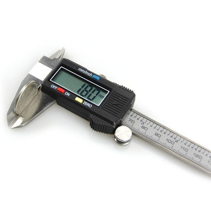 LCD Digital Vernier Caliper/Micrometer, Measure Range: 150 mm (6 inch), 150 mm Vernier Caliper