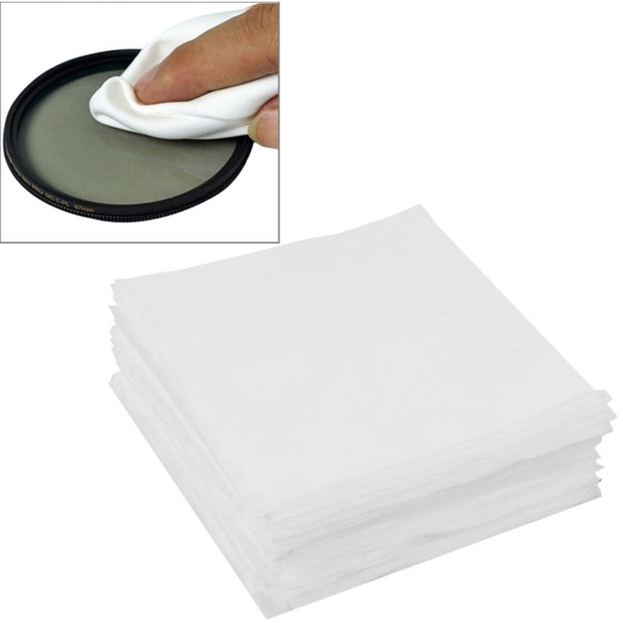 100 PCS 9.8 x 9.8cm Specialized LCD Screen Lens Glasses Cleaning Cloth for Camera / Mobile Phone, 1004 Clean Cloth