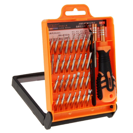 JAKEMY JM-8101 33 in 1 Screwdriver Bit Set with Tweezers & Extension Bar