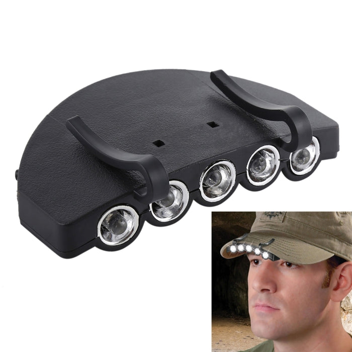 5 LED White Light, for Outdoor Fishing Camping Hunting