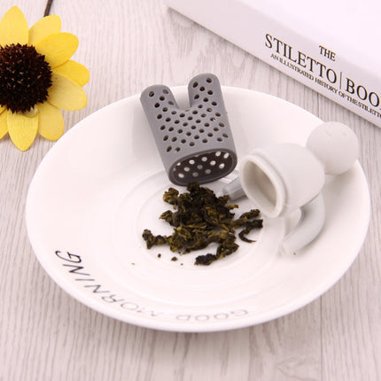 Cute Mr Tea Infuser Silicone Tea Strainers