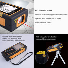 CP-100S Digital Handheld Laser Distance Meter, Max Measuring Distance: 100m