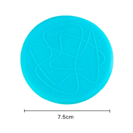 Anti-slip Silicone Red Wine & Tea & Coffee Cup Mat / Cup Lid, Random Color Delivery