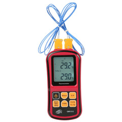 BENETECH GM1312 2.4 inch LCD Screen Thermocouple Thermometer Measure J,K,T,E,N and R Type, Measure Range: -50~300C