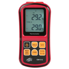 BENETECH GM1312 2.4 inch LCD Screen Thermocouple Thermometer Measure J,K,T,E,N and R Type, Measure Range: -50~300C