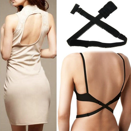 Adjustable Low Back Bra Strap Converter Backless V Conversion Solution