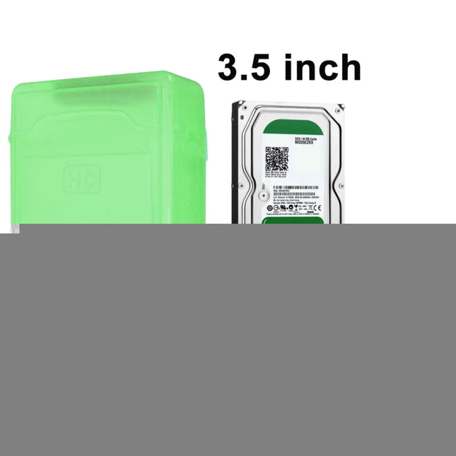 3.5 inch Hard Drive Disk HDD SATA IDE Plastic Storage Box Enclosure Case