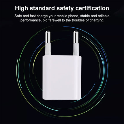 A2165 5V 1A Single USB Interface Mini Travel Charger, US Plug, EU Plug, US Plug