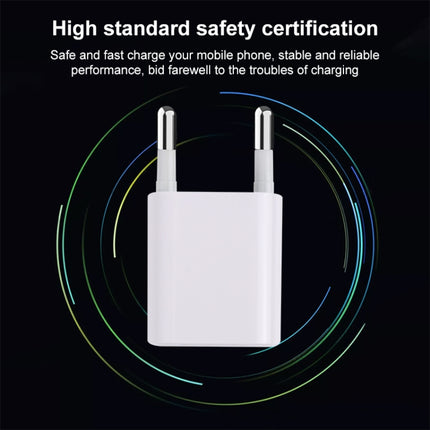 A2165 5V 1A Single USB Interface Mini Travel Charger, US Plug, AU Plug, EU Plug, US Plug
