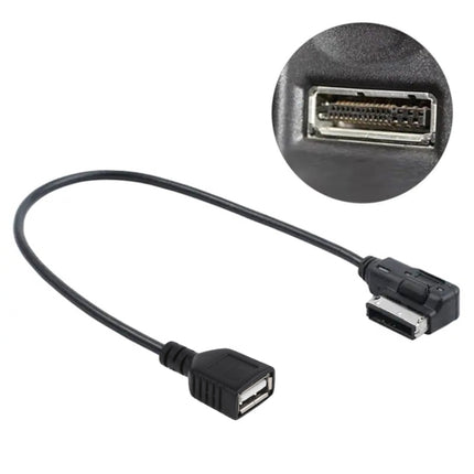 Multimedia Digital Audio AMI to USB Adapter Cable for Audi, AMI to USB Adapter Cable