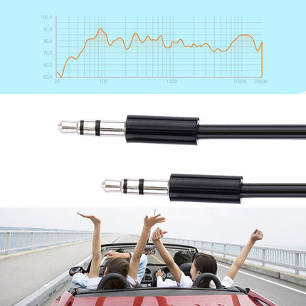 Spring Coiled 3.5mm Aux Cable, Compatible with Phones, Tablets, Headphones, MP3 Player, Car/Home Stereo & More, Length: 20cm up to 80cm