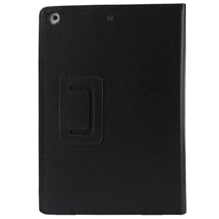 Litchi Texture Flip Leather Case with Holder & Sleep / Wake-up Function for iPad Air