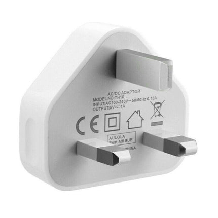 5V / 1A (US Plug) USB Charger Adapter For  iPhone, Galaxy, Huawei, Xiaomi, LG, HTC and Other Smart Phones, Rechargeable Devices, UK Plug, EU Plug