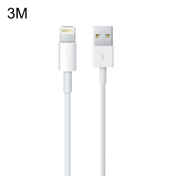 USB to 8 Pin Synchronous Data Charging Cable, Cable Length: 1m, 1m, 3m