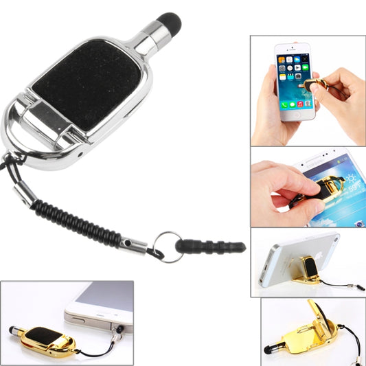 5 in 1 Multi-functional High-Sensitive Capacitive Stylus Pen / Touch Pen with Mobile Phone Holder