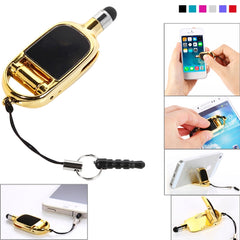 5 in 1 Multi-functional High-Sensitive Capacitive Stylus Pen / Touch Pen with Mobile Phone Holder