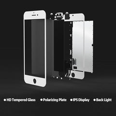 LCD Screen with Frame for iPhone 5, 3 in 1 for i5 Black