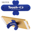 100 PCS Touch-u One Touch Universal Silicone Stand Holder