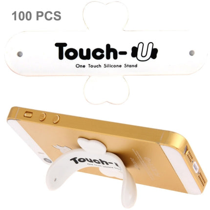 100 PCS Touch-u One Touch Universal Silicone Stand Holder
