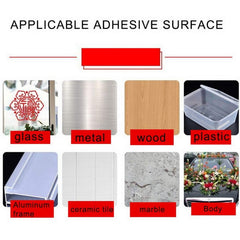 1mm Width Double Sided Adhesive Sticker Tape for iPhone / Samsung / HTC Mobile Phone Touch Panel Repair, Length: 25m, Width: 1mm(Red)