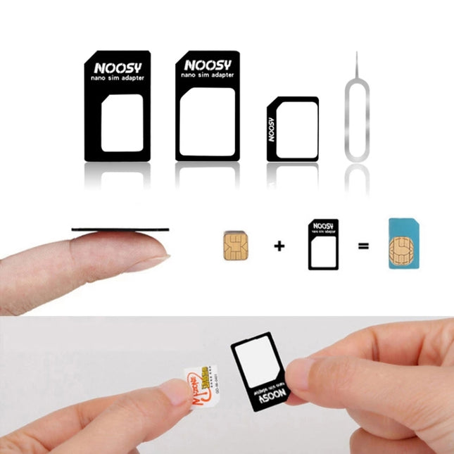4 in 1 (Nano SIM to Micro SIM Card+ Micro SIM to Standard Card + Nano SIM to Standard Card + Sim Card Tray Holder Eject Pin Key Tool) Kit for iPhone 5 / iPhone 4 & 4S, For iPhone 5 / iPhone 4 & 4S Black, For iPhone 5 / iPhone 4 & 4S White