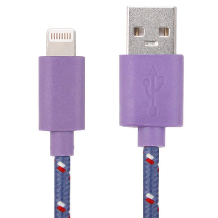 3m Nylon Netting Style USB Data Transfer Charging Cable for iPhone, iPad