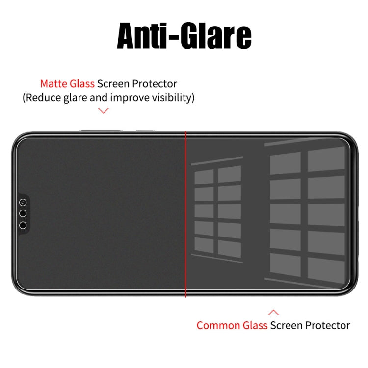 50 PCS Non-Full Matte Frosted Tempered Glass Film for iPhone 5 / 5S / 5C, For iPhone 5 / 5S / 5C