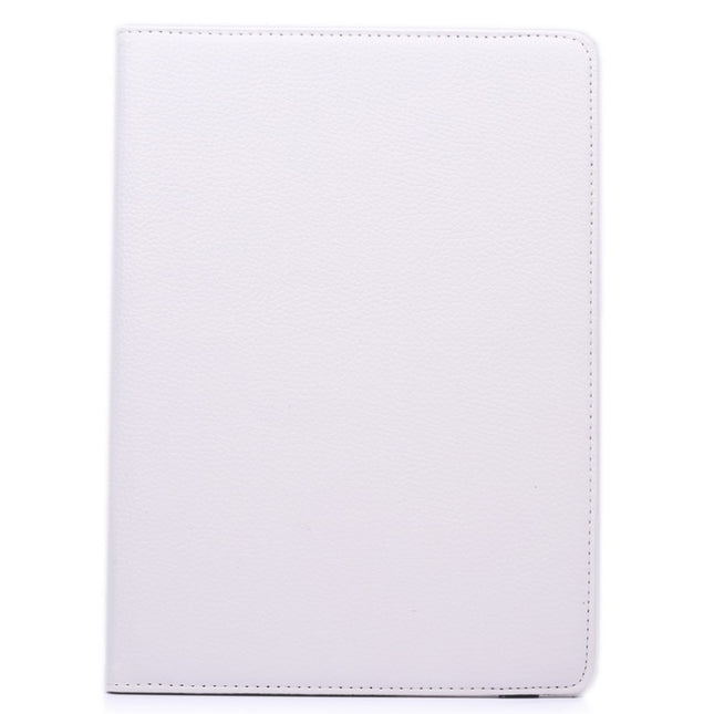 360 Degree Rotation Litchi Texture Flip Leather Case with 2 Gears Holder for iPad Air 2, For iPad Air 2