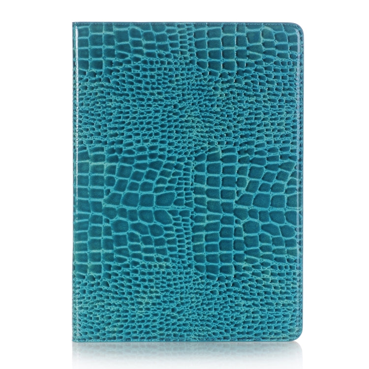 Crocodile Texture Horizontal Flip Leather Case with Holder & Card Slots & Wallet for iPad Air 2