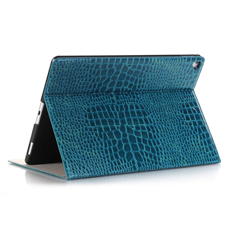 Crocodile Texture Horizontal Flip Leather Case with Holder & Card Slots & Wallet for iPad Air 2