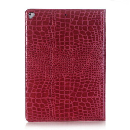 Crocodile Texture Horizontal Flip Leather Case with Holder & Card Slots & Wallet for iPad Air 2