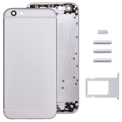 Full Assembly  Housing Cover for iPhone 6, Including Back Cover & Card Tray & Volume Control Key & Power Button & Mute Switch Vibrator Key, For 6, For iPhone 6(with side kyes)
