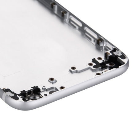 Full Assembly  Housing Cover for iPhone 6, Including Back Cover & Card Tray & Volume Control Key & Power Button & Mute Switch Vibrator Key, For 6, For iPhone 6(with side kyes)