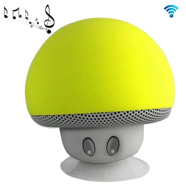 Mushroom Shape Bluetooth Speaker with Suction Holder