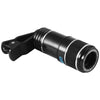 Universal 12X Zoom Optical Zoom Telescope Lens with Clip