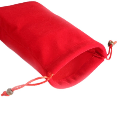 Universal Leisure Cotton Flock Cloth Carry Bag with Lanyard for iPhone 6 Plus, iPhone 6S Plus, Galaxy Note 8, Galaxy S6 edge Plus / A8 / Note 5 / Note 4 / Galaxy Mega 6.3 / i9200