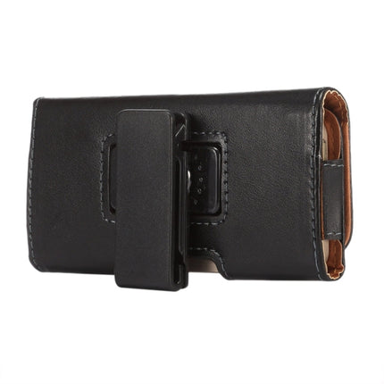 Horizontal Style Lamb Skin Texture Waist Bag with Back Splint for iPhone 6 Plus / 6S Plus / Galaxy Note 8 / Galaxy Note 4 / Note 5 / S6 Edge+ / A8