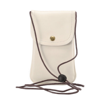 Universal Vertical PU Leather Case / Phone Leather Bag with String
