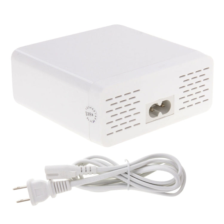 WLX-899 30W USB Charger 5V 6A Output 3.5A Max High Speed 6-Ports USB Charger with Digital Display & 1.5m Cable, WLX-899