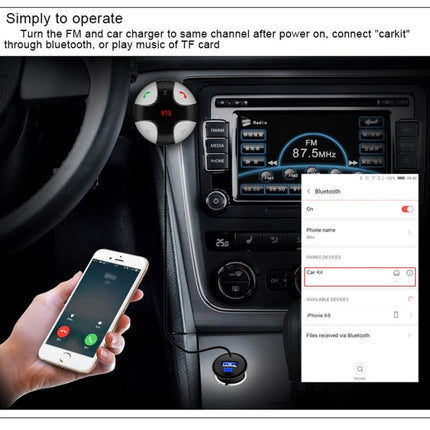 For iPhone, Galaxy, Sony, Lenovo, HTC, Huawei, and other Smartphones, FM29B