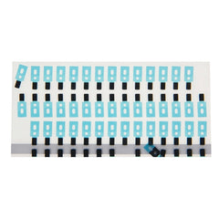 100 PCS for iPhone 6s Microphone Back Sponge Foam Slice Pads, For 6s