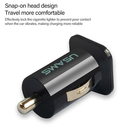 High Performance 2.1A + 1A Dual USB Port Car Charger for iPad Air 2 & Air & 4, iPhone 6 & 6 Plus & 5C & 5S & 4 & 4S, iPod touch, Galaxy Tablet / Note Series and Other Mobile Phone, Navigators